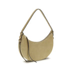 Beige Calf Leather Bos Taurus Shoulder Bag