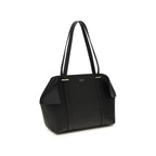 Black Calf Leather Bos Taurus Shoulder Bag