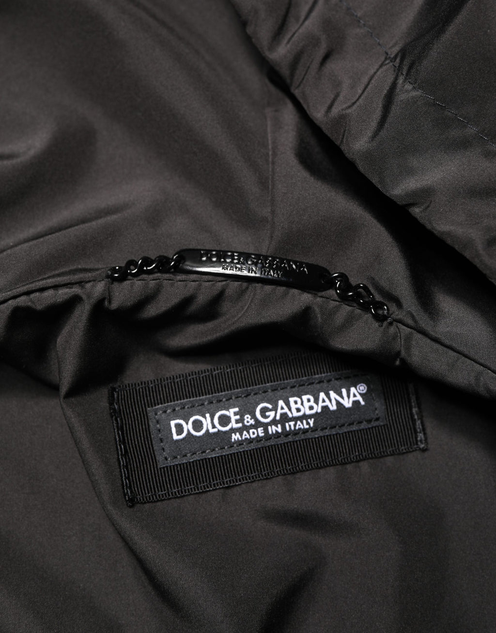 Men Black Hooded Full Zip Bomber Jacket