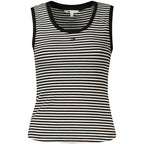 Black Cotton Women's Tank Top