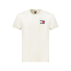 White Cotton Men's T-Shirt