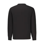 Black Cotton Men's Sweatshirt