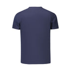 Blue Cotton Men's T-Shirt