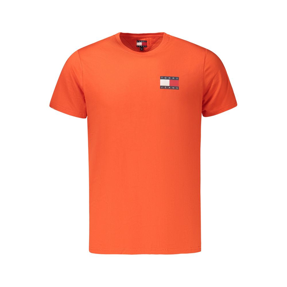 Arancione Cotton Men T-Shirt