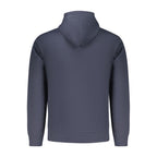 Blue Cotton Men Sweatshirt