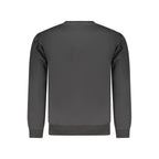 Black Cotton Men's Sweatshirt