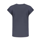 Blue Organic Cotton Women T-Shirt