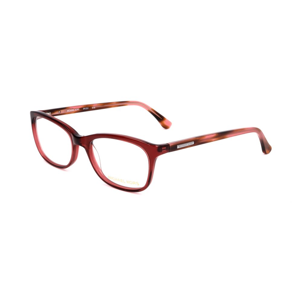 Burgundy Plastic Glasses (Frames)