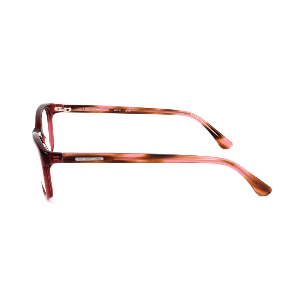 Burgundy Plastic Glasses (Frames)