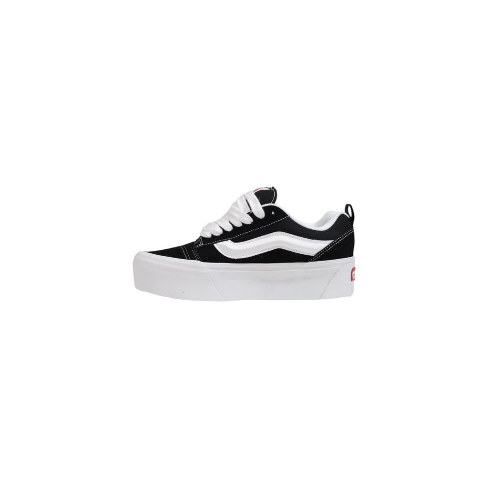 Black And White Suede Leather Chunky Sneakers