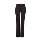 Black Polyamide Bootcut Jeans
