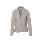 Beige Polyacrylic Blazer