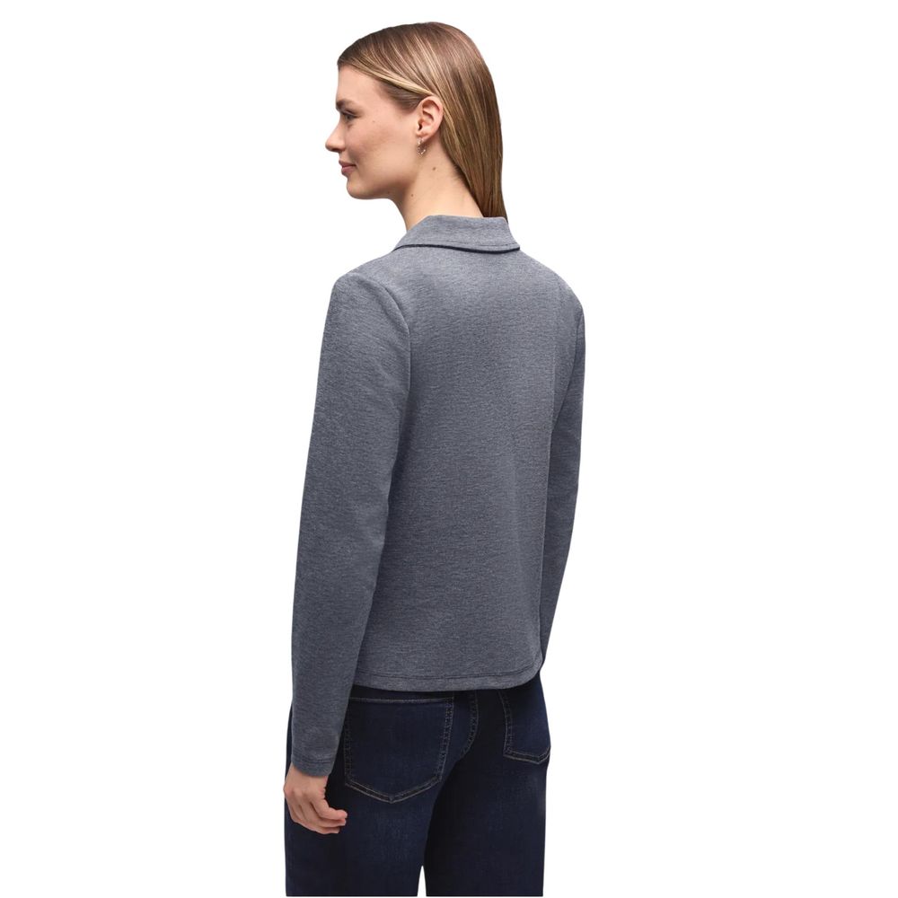 Blue Polyacrylic Blazer