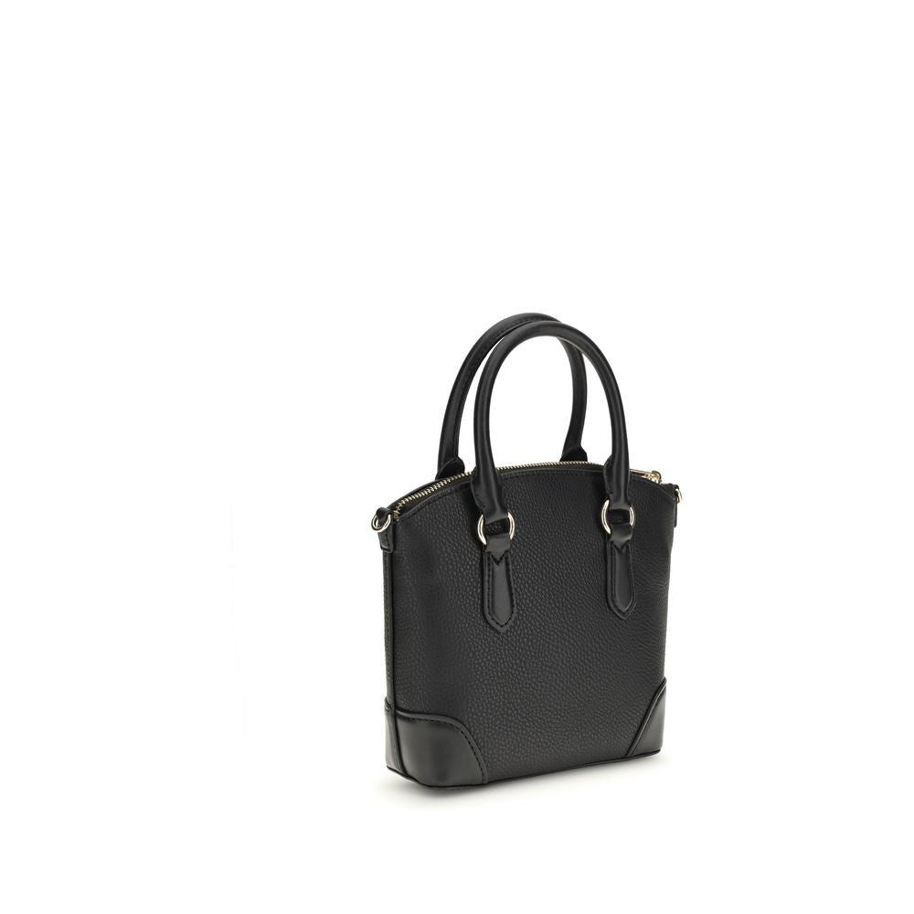 Black Calf Leather Bos Taurus Handbag