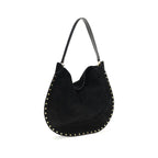 Black Calf Leather Bos Taurus Shoulder Bag