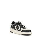 Black Calf Leather Bos Taurus Athletic Sneakers