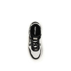 Black Calf Leather Bos Taurus Athletic Sneakers