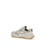 White Calf Leather Bos Taurus Athletic Sneakers