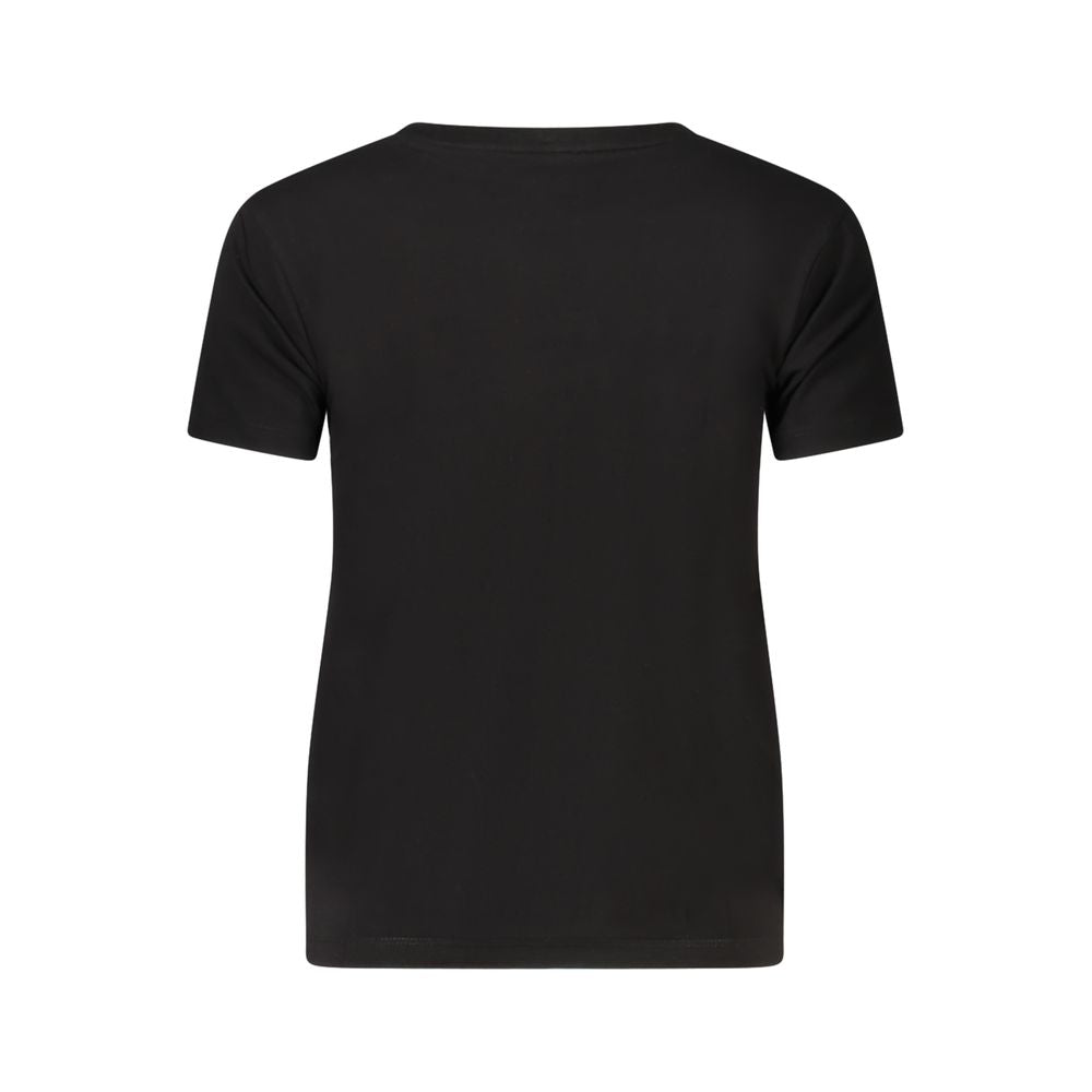 Black Organic Cotton Women T-Shirt