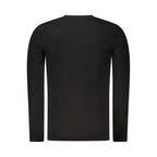 Black Cotton Men T-Shirt