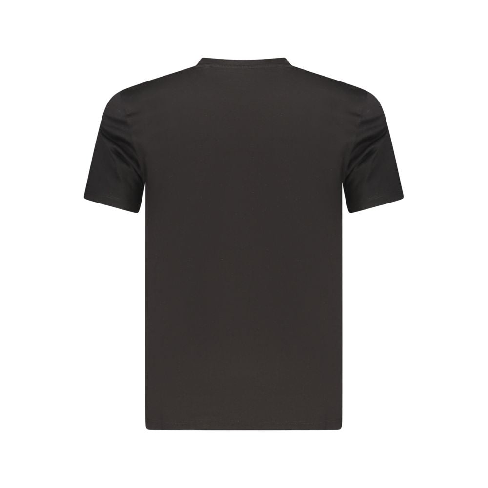Black Organic Cotton Men T-Shirt