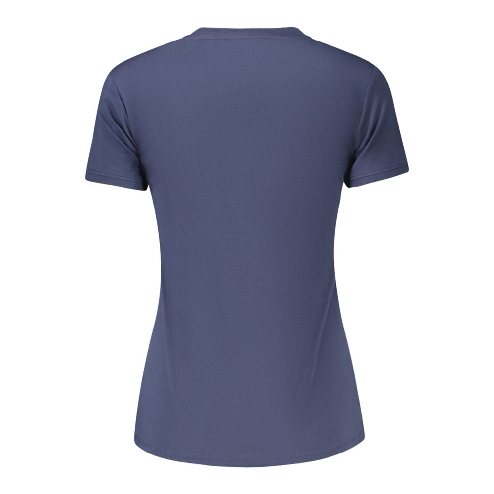 Blue Organic Cotton Women T-Shirt
