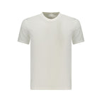 White Cotton Men T-Shirt