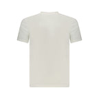 White Cotton Men T-Shirt