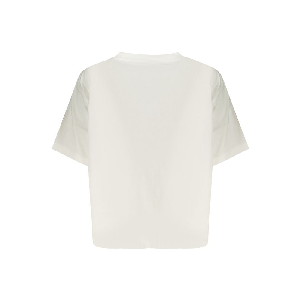 White Organic Cotton Women T-Shirt