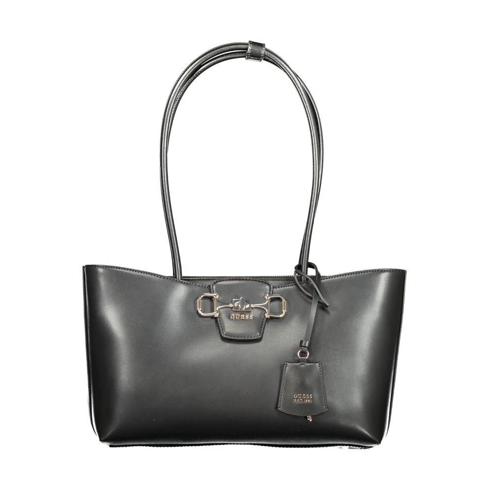Nero Poliuretano Woman Handbag