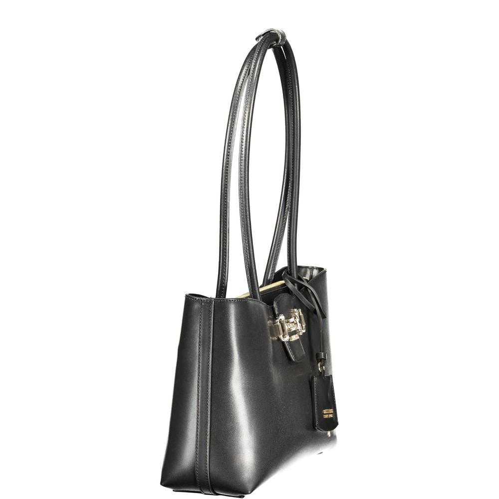 Nero Poliuretano Woman Handbag
