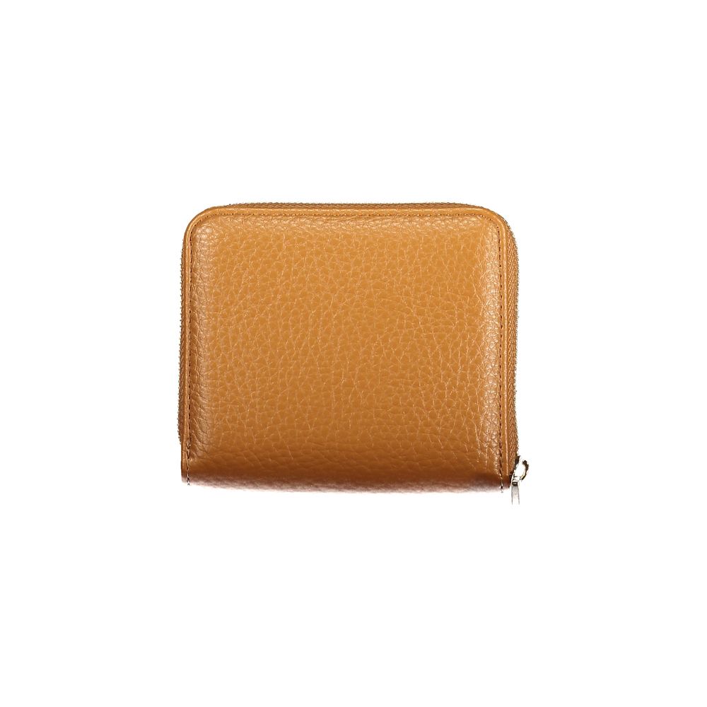 Marrone Poliuretano Female Wallet