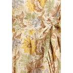 Bicolor Cotton Casual Dress