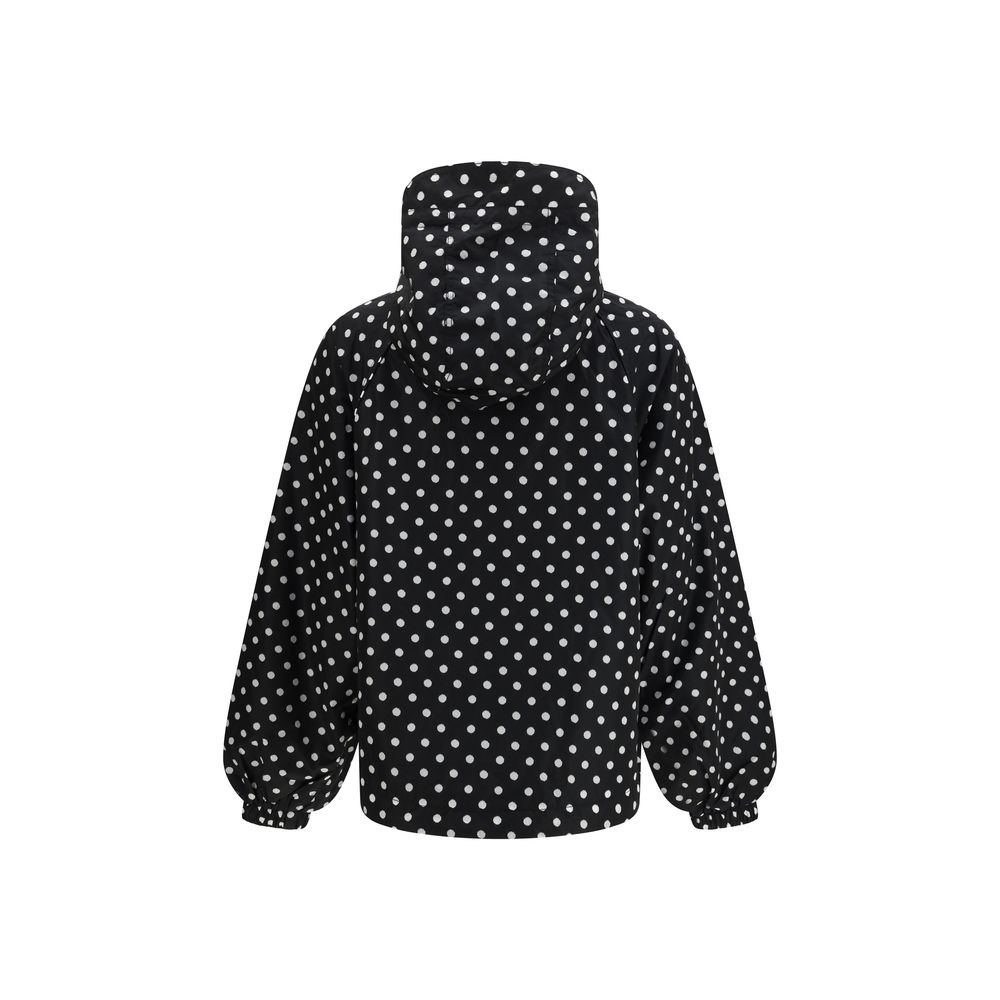 Black Recycled Polyamide Shell Jacket