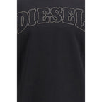 Black Cotton Sweatshirt