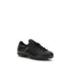 Black Calf Leather Bos Taurus Athletic Sneakers