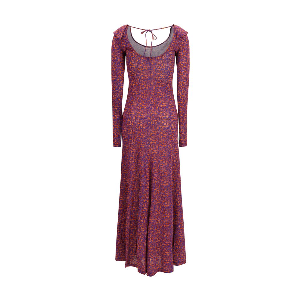 Multicolor Viscose Casual Dress