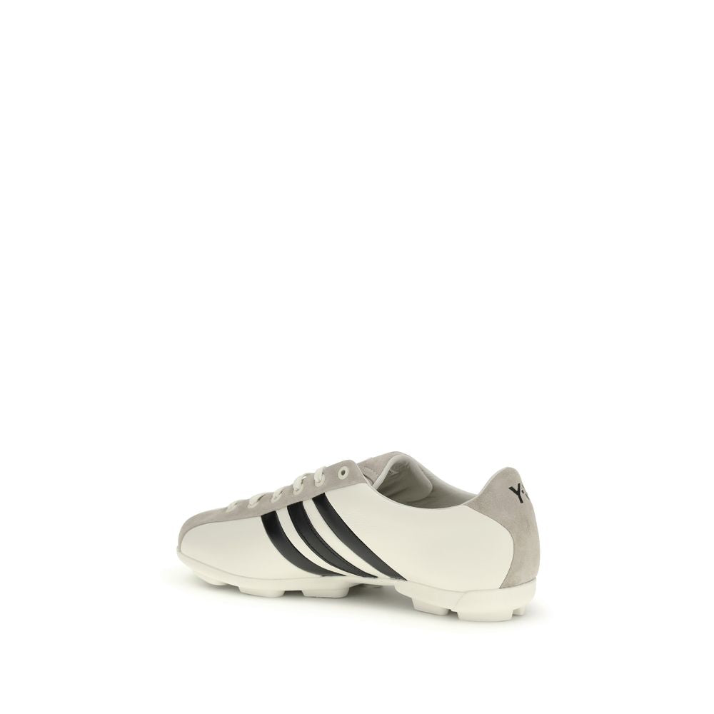 White Calf Leather Bos Taurus Athletic Sneakers