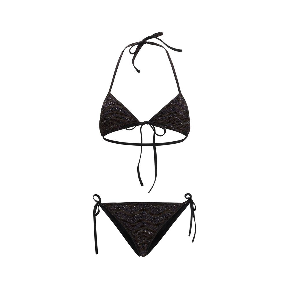 Brown Viscose Bikini