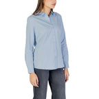 Blue Cotton Blouse