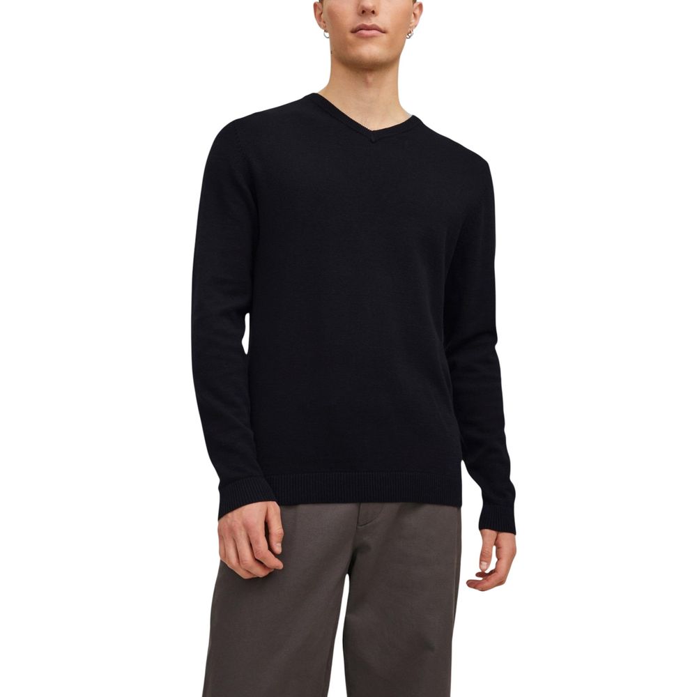 Black Cotton Sweatshirt
