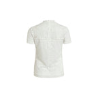 Cream Polyamide T-Shirt