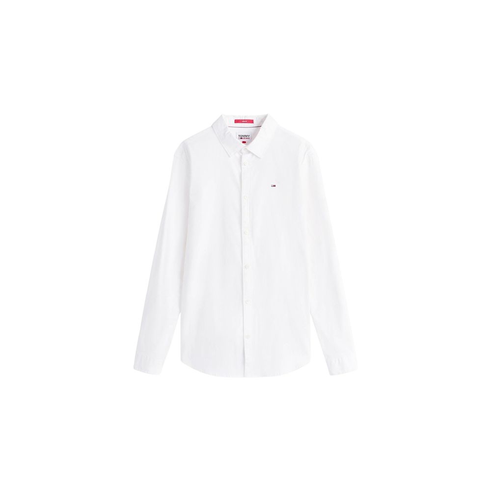 White Cotton Dress Shirt