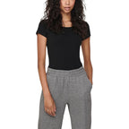 Black Cotton T-Shirt