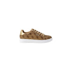 Beige Polyethylene Low Top Sneakers