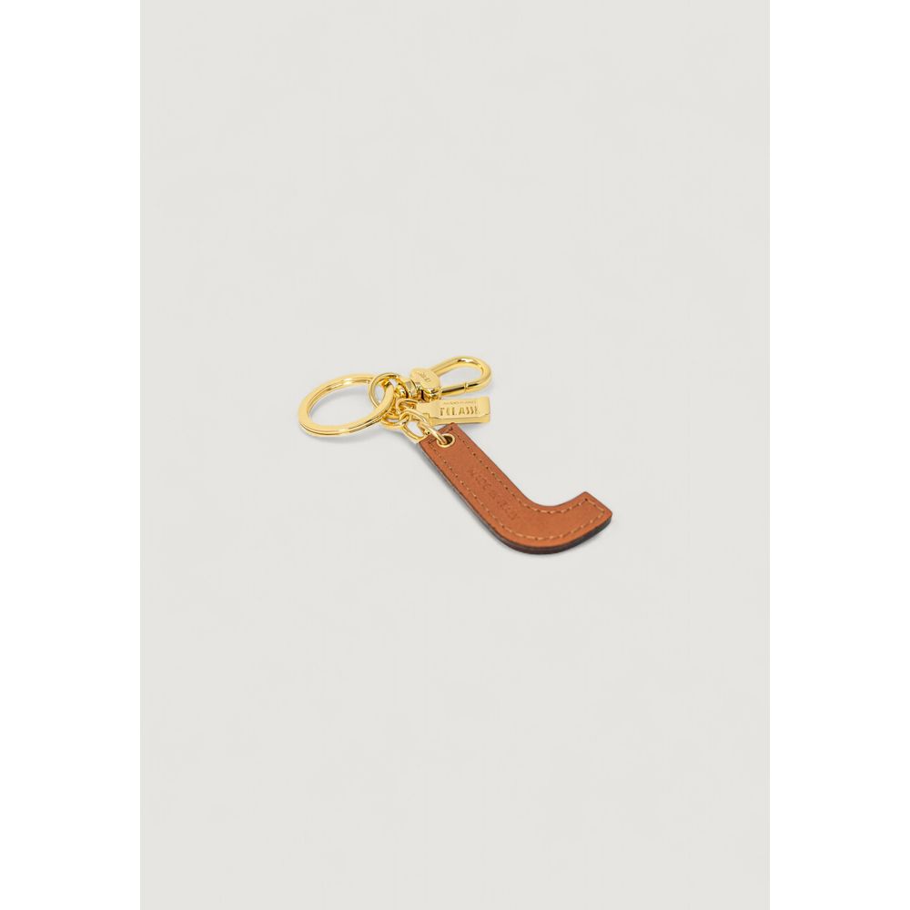 Beige Polyethylene Keychain