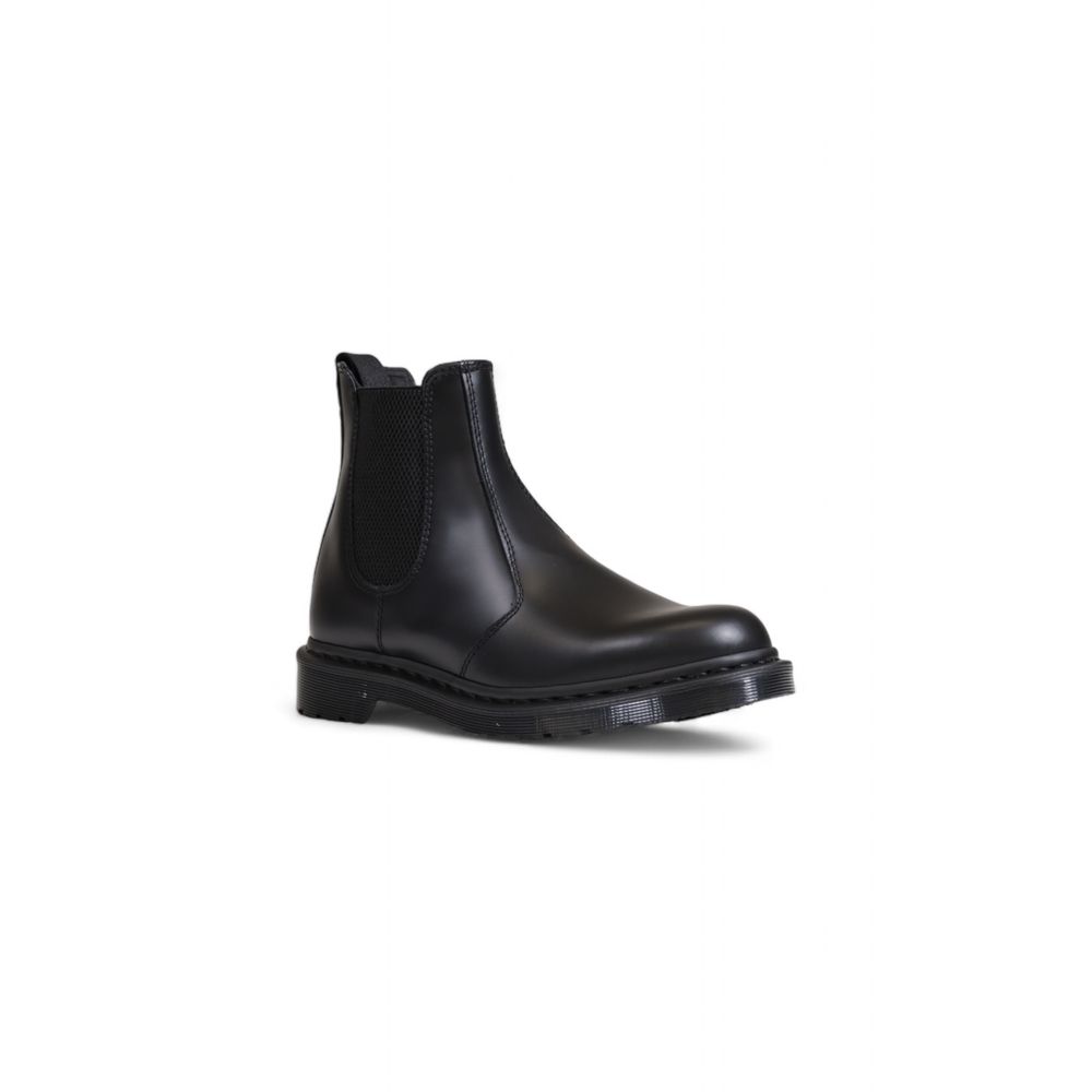 Black Leather Chelsea Boots