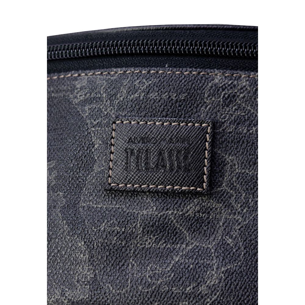 Black Polyester Belt Bag