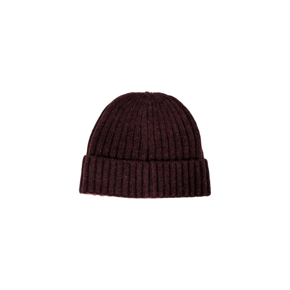 Bordeaux Marabou Cap (Baseball Hat)