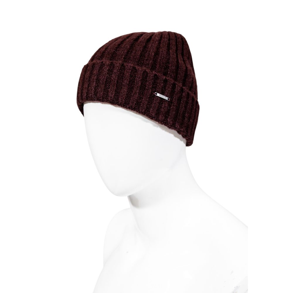 Bordeaux Marabou Cap (Baseball Hat)